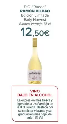 Oferta de Ramón Bilbao - D.O. “Rueda" por 12,5€ en Carrefour