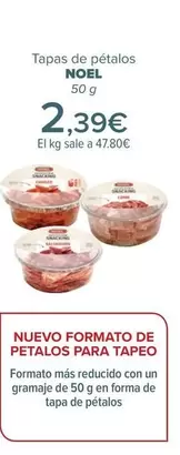 Oferta de Noel - Tapas De Pétalos  por 2,39€ en Carrefour
