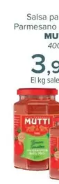 Oferta de Mutti - Salsa Para Pasta  Parmesano O Albahaca   por 3,95€ en Carrefour