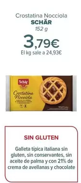 Oferta de Schär - Crostatina Nocciola  por 3,79€ en Carrefour