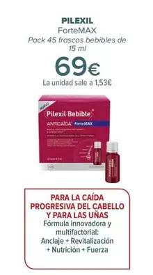 Oferta de Pilexil - Fortemax por 69€ en Carrefour