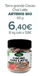 Oferta de Artemis Bio - Tarro Grande Cacao  Chai Latte   por 6,4€ en Carrefour