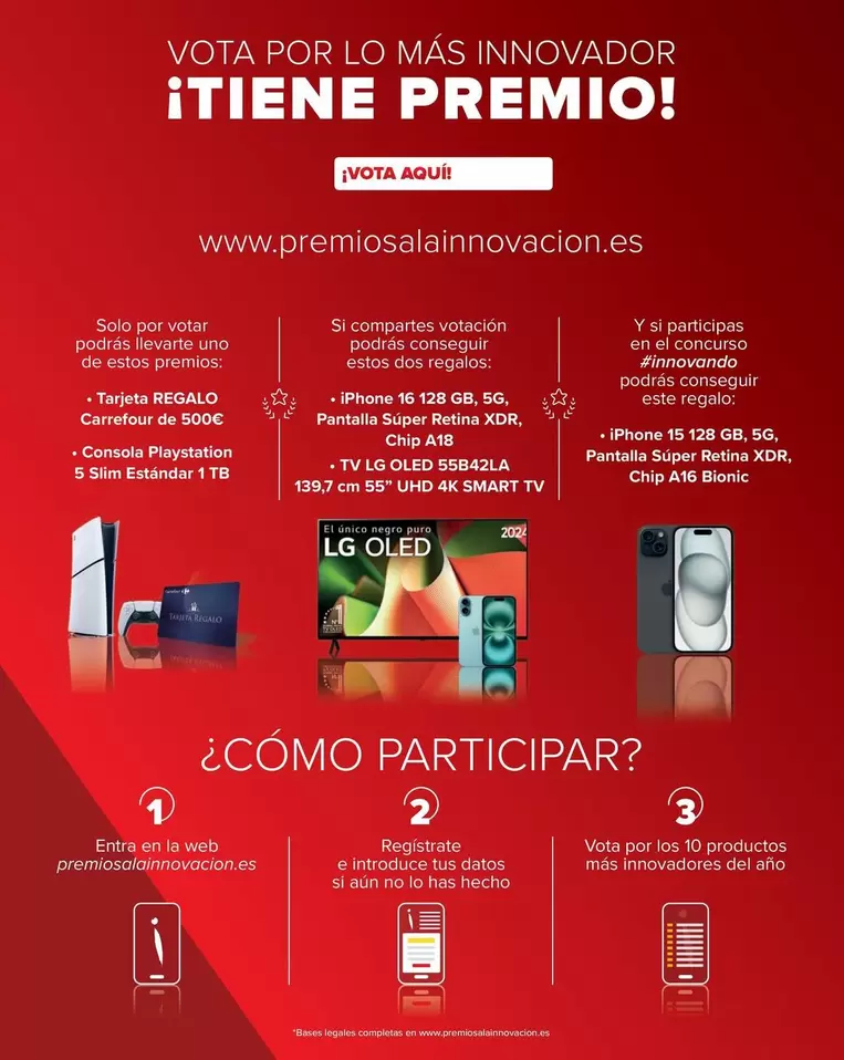 Oferta de Vota Aqui! en Carrefour