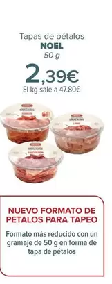 Oferta de Noel - Tapas De Pétalos  por 2,39€ en Carrefour
