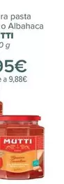 Oferta de Mutti - Salsa Para Pasta  Parmesano O Albahaca   por 3,95€ en Carrefour