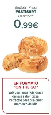 Oferta de Pastisart - Sneken Pizza  por 0,99€ en Carrefour