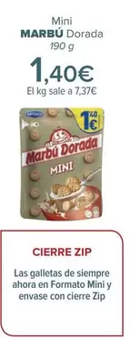 Oferta de Marbú - Mini Dorada por 1,4€ en Carrefour