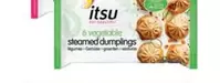 Oferta de Itsu - Dumplings Soup De Pollo O Steamed Vegetales por 3,99€ en Carrefour