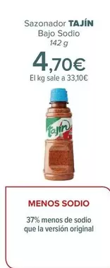 Oferta de Tajín - Sazonador Bajo Sodio por 4,7€ en Carrefour