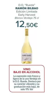 Oferta de Ramón Bilbao - D.O. “Rueda" por 12,5€ en Carrefour