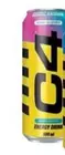 Oferta de C4 - Bebidas Energéticas Cosmic Rainbow,  Frozen Bombsicle  O Twisted Limeade por 1,79€ en Carrefour