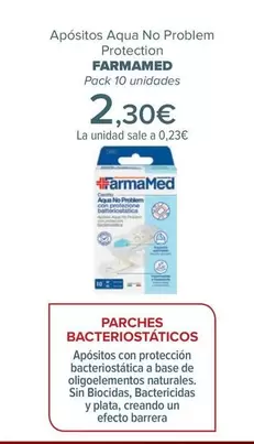 Oferta de Farmamed - Apósitos Aqua No Problem Protection   por 2,3€ en Carrefour