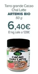 Oferta de Artemis Bio - Tarro Grande Cacao  Chai Latte   por 6,4€ en Carrefour