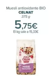 Oferta de Celnat - Muesli Antioxidante Bio  por 5,75€ en Carrefour