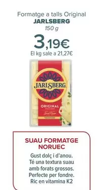 Oferta de Jarlsberg - Queso En Lonchas Original   por 3,19€ en Carrefour