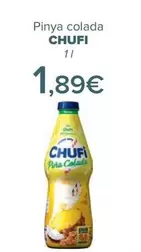 Oferta de Chufi - Piña Colada   por 1,89€ en Carrefour