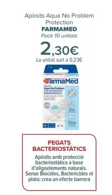 Oferta de Farmamed - Apósitos Aqua No Problem Protection   por 2,3€ en Carrefour
