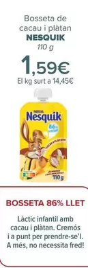 Oferta de Nesquik - Pouche De Cacao Y Plátano   por 1,59€ en Carrefour