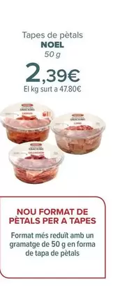 Oferta de Noel - Tapas De Pétalos  por 2,39€ en Carrefour
