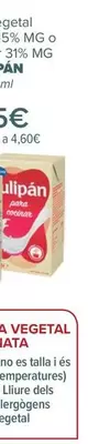 Oferta de Tulipán - Nata Vegetal  Para Cocinar 15% Mg O Para Montar 31% Mg  por 1,15€ en Carrefour