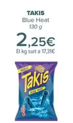 Oferta de Takis -   Blue Heat por 2,25€ en Carrefour