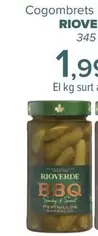 Oferta de Rioverde - Pepinillos Hot O Bbq  por 1,99€ en Carrefour