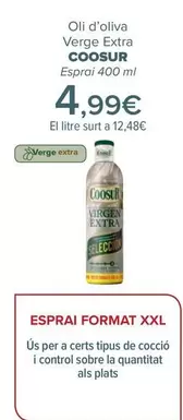 Oferta de Coosur - Aceite De Oliva Virgen Extra por 4,99€ en Carrefour