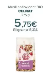 Oferta de Celnat - Muesli Antioxidante Bio  por 5,75€ en Carrefour