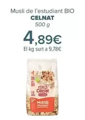 Oferta de Celnat - Muesli Del Estudiante Bio  por 4,89€ en Carrefour