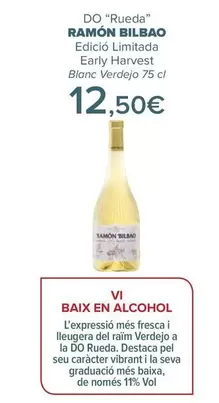 Oferta de Ramón Bilbao - D.O. “Rueda" por 12,5€ en Carrefour