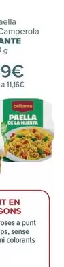 Oferta de Brillante - Bowl Paella De La Huerta O Campera  por 2,79€ en Carrefour