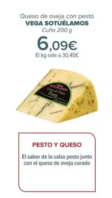 Oferta de Vega Sotuelamos - Queso De Oveja Con Pesto  por 6,09€ en Carrefour