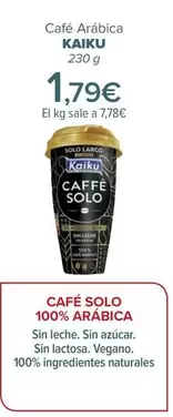 Oferta de Kaiku - Café Arábica  por 1,79€ en Carrefour