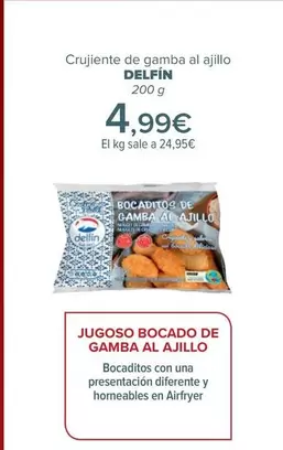 Oferta de Delfín - Crujiente De Gamba Al Ajillo por 4,99€ en Carrefour