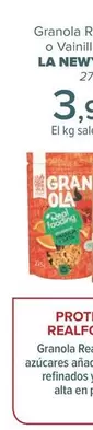 Oferta de La Newyorkina - Granola Realfooding  O Vainilla Peanut  por 3,99€ en Carrefour
