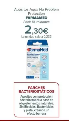 Oferta de Farmamed - Apósitos Aqua No Problem Protection   por 2,3€ en Carrefour