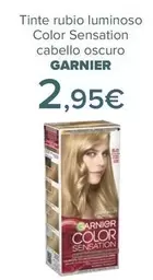 Oferta de Garnier - Tinte Rubio Luminoso Color Sensation  Cabello Oscuro   por 2,95€ en Carrefour