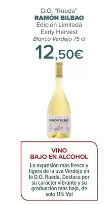 Oferta de Ramón Bilbao - D.O. “Rueda" por 12,5€ en Carrefour