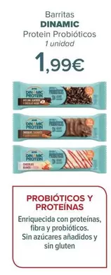 Oferta de Dinamic Protein - Barritas Probióticos por 1,99€ en Carrefour