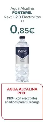 Oferta de Fontarel - Agua Alcalina por 0,85€ en Carrefour