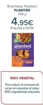 Oferta de Planted - Brochetas Tandoori  por 4,95€ en Carrefour