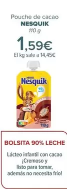 Oferta de Nesquik - Pouche De Cacao   por 1,59€ en Carrefour