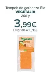 Oferta de Vegetalia - Tempeh De Garbanzo Bio   por 3,99€ en Carrefour