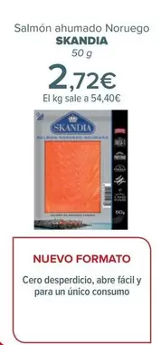 Oferta de Skandia - Salmón Ahumado Noruego   por 2,72€ en Carrefour
