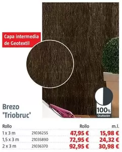 Oferta de Brezo 'Triobruc' por 15,98€ en BAUHAUS