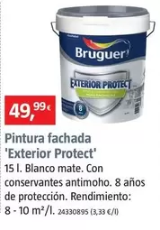 Oferta de Bruguer - Pintura Fachada 'Exterior Protect' por 49,99€ en BAUHAUS
