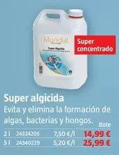 Oferta de Mundial - Super Algicida por 14,99€ en BAUHAUS