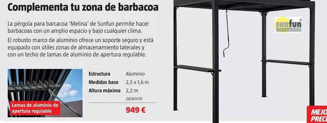 Oferta de Lamas De Aluminio De Apertura Regulable por 949€ en BAUHAUS