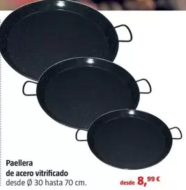 Oferta de Paellera De Acero Vitrificado por 8,99€ en BAUHAUS
