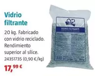Oferta de Vidrio Filtrante por 17,99€ en BAUHAUS